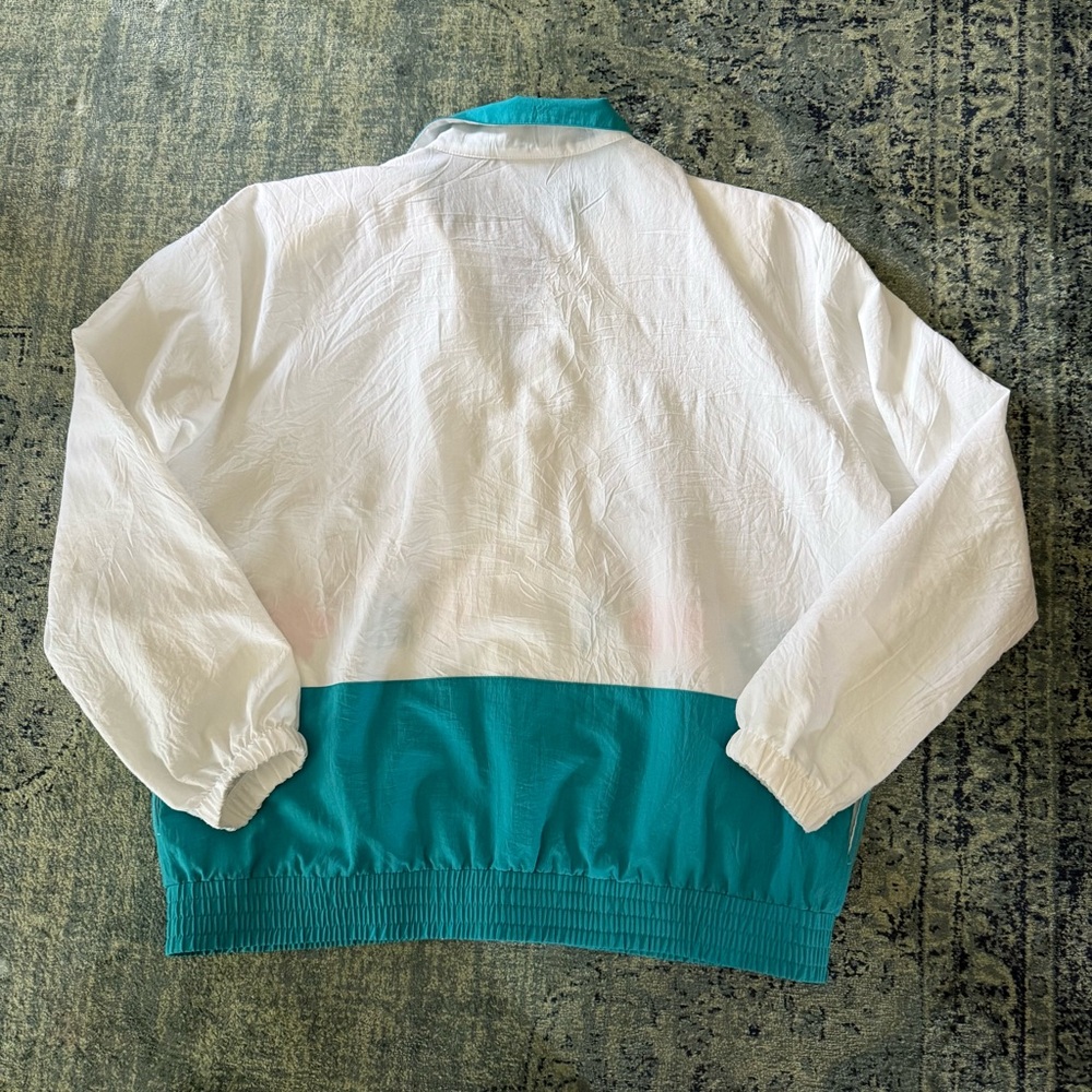 Teddi Teal and White Floral Tracksuit - Picture 3 of 7